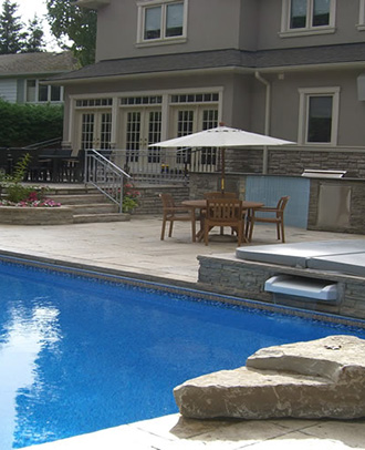 Swimming Pool Landscaping Oakville